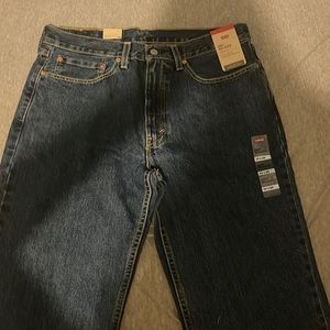 Dark Blue Denim Levi’s Jeans Relaxed 34x29